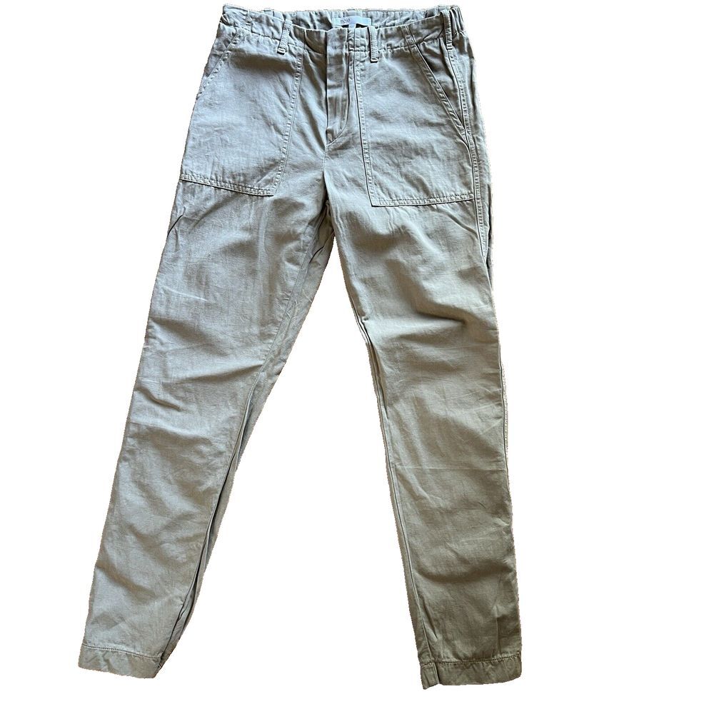 Maje Pants Palmier‎ Beige Linen Blend Size 34 US XS Trousers Designer Minimalist